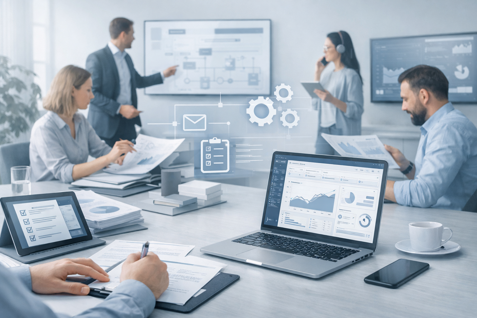 Продукты работают, когда встроены в процессы